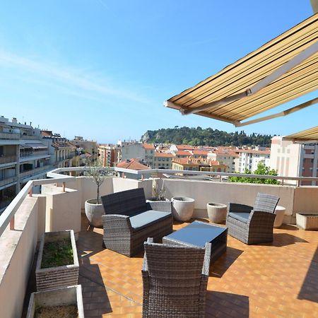 Helianthe - Superbe Appartement Avec Terrasse Vue Mer Et Chateau Au Port De Nice Exterior photo